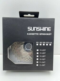 cassette sunshine 11-34 9 speed 