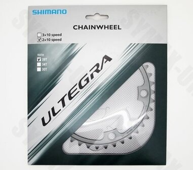 kettingblad shimano 39 tands ultegra 2x10 speed