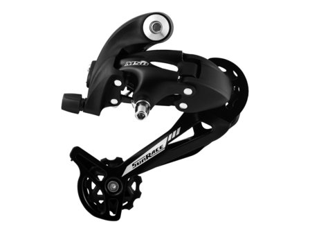 sunrace derailleur m 57 8 speed zwart