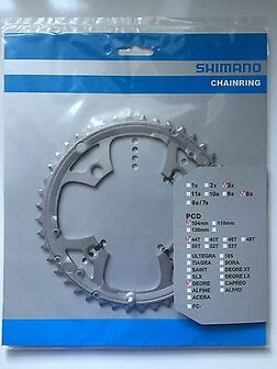 shimano kettingblad 44 tds deore zilver