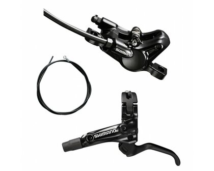 Shimano schijfrem voor links bl m615 zwart