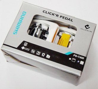 pedalen shimano pdt400 wit
