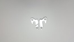 derailleurpad 005 aluminium universeel